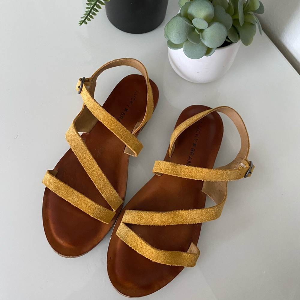 Lucky Brand Yellow Sandal